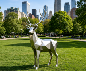 ChatGPT Image 2026年6月23日 14_48_06 Custom Stainless Steel Deer Sculpture-Wenhua Sculpture