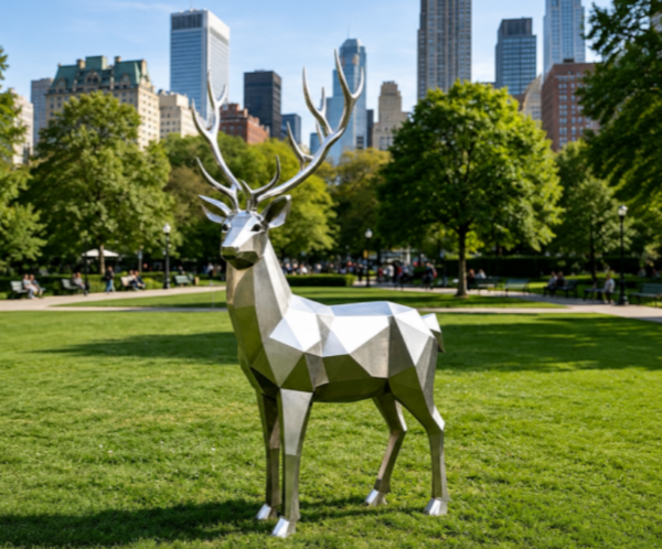 ChatGPT Image 2026年6月23日 14_48_06 Custom Stainless Steel Deer Sculpture-Wenhua Sculpture