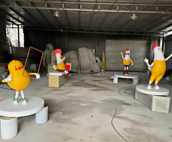 we1 (5) Custom Fiberglass Sculpture Wenhua Sculpture Design