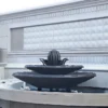 Outdoor Fountain Sculpture Metal Design