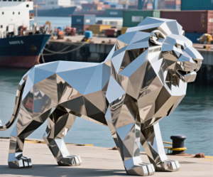 stainless steel sculpture